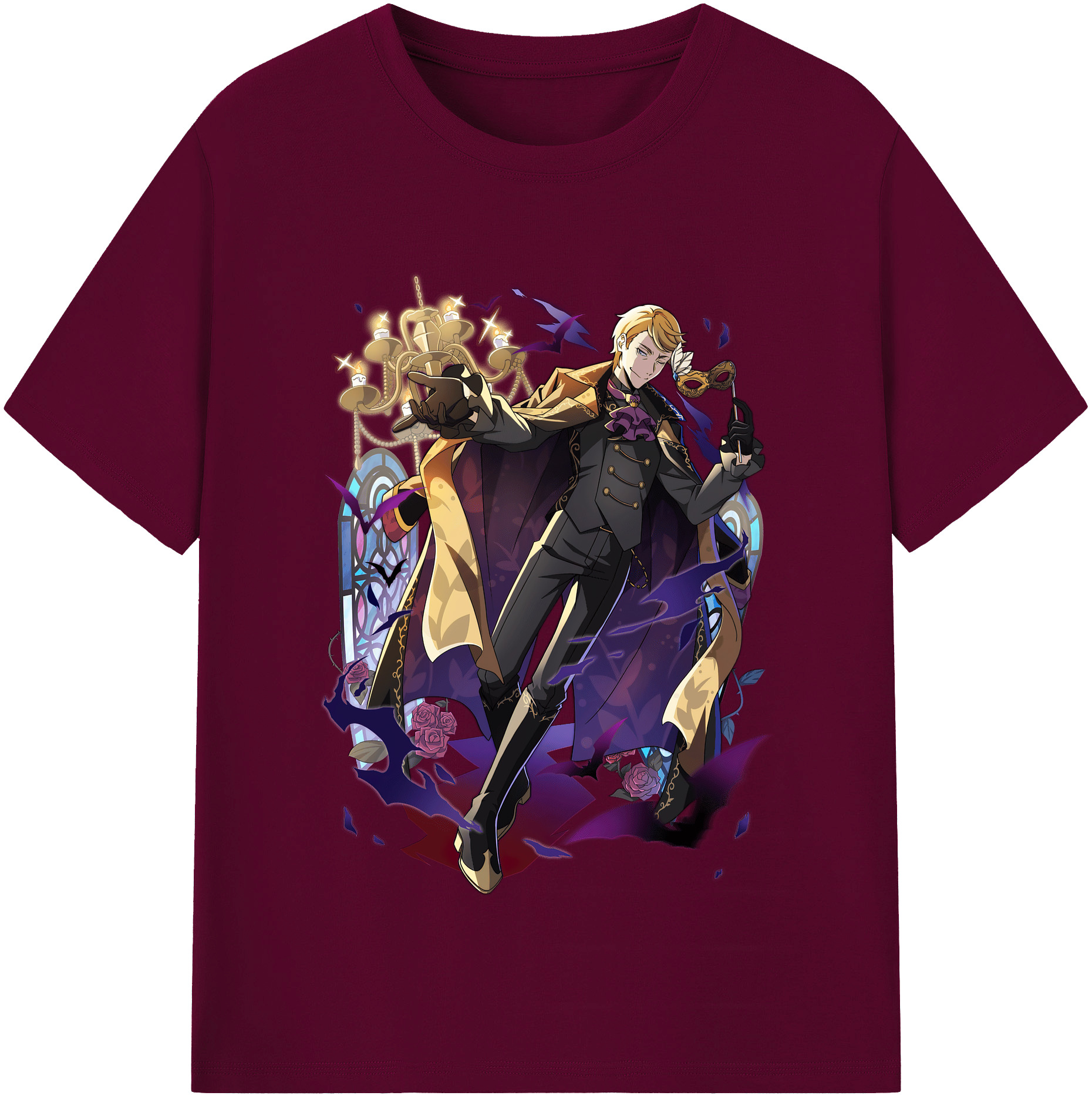 （画像用） 文豪ストレイドッグス Bungo Stray Dogs レディースカジュアルプリントTシャツ（綿100％）